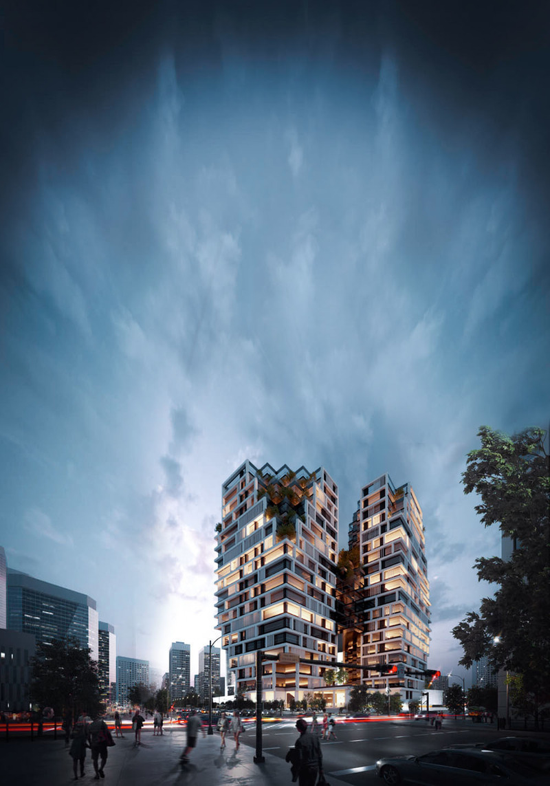 Press kit | 661-66 - Press release | WAFX 2021 Prize Winners and WAF Future Projects finalists 2021 announced - World Architecture Festival (WAF) - Competition - <p>FUTURE PROJECTS &gt; RESIDENTIAL</p><p>Mika Twin Towers, Tehran, Iran by Alidoost and Partners</p> - Photo credit: World Architecture Festival