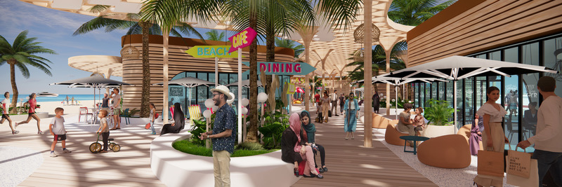 Dossier de presse | 2193-06 - Communiqué de presse | 3Deluxe Designs Attractive Urban Beach With Marina in U.A.E. - 3deluxe - Architecture de paysage - Sharjah Beach Club House Restaurant Cafés<br style=""> - Crédit photo : 3deluxe