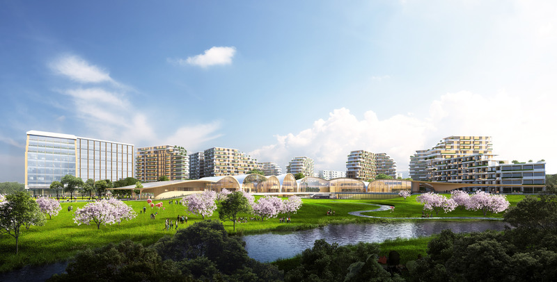 Press kit | 661-66 - Press release | WAFX 2021 Prize Winners and WAF Future Projects finalists 2021 announced - World Architecture Festival (WAF) - Competition - Ageing winner - 'Taikang Community Gui Garden' by Sunlay - Photo credit: World Architecture Festival