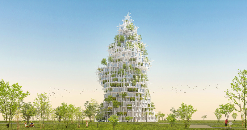 Press kit | 661-66 - Press release | WAFX 2021 Prize Winners and WAF Future Projects finalists 2021 announced - World Architecture Festival (WAF) - Competition - Construction Technology winner: ‘Museum for Architecture + Residences’ by Sou Fujimoto Architects - Photo credit: World Architecture Festival