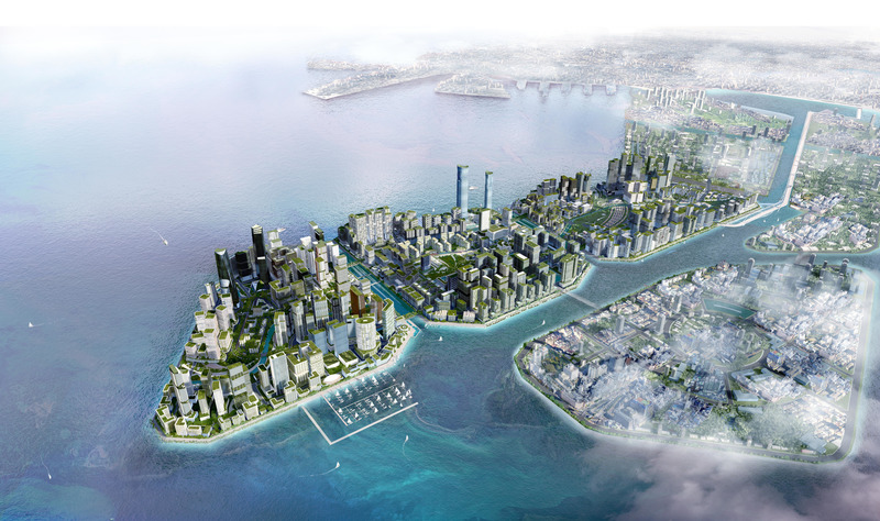Press kit | 661-66 - Press release | WAFX 2021 Prize Winners and WAF Future Projects finalists 2021 announced - World Architecture Festival (WAF) - Competition - Water winner: ‘Horizon Manila’ by William Ti, Jr. - Photo credit: World Architecture Festival