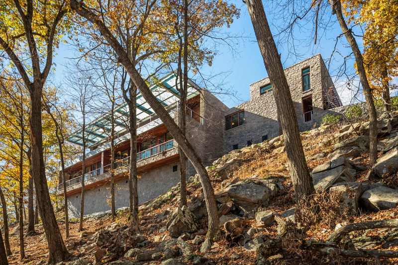 Dossier de presse | 5641-01 - Communiqué de presse | Sterling Forest House - Alexander Gorlin Architects - Architecture résidentielle - Crédit photo : Peter Aaron