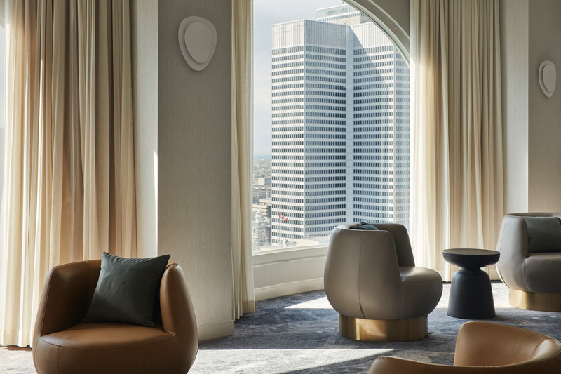 Press kit | 1303-13 - Press release | Marriott Château Champlain Hotel - Sid Lee Architecture - Commercial Interior Design - CONFERENCE ROOM - Photo credit: MAXIME BROUILLET