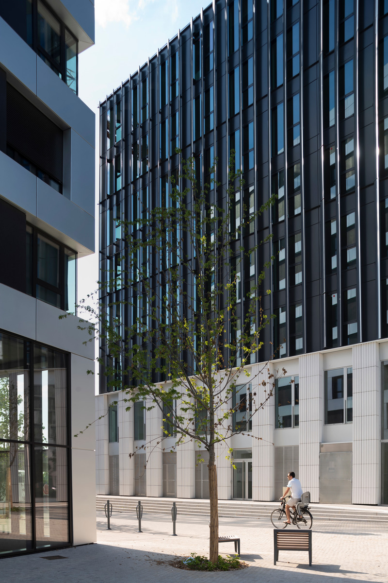 Press kit | 2845-03 - Press release | Partenord Habitat Plot - Coldefy - Institutional Architecture - Facade detail - Photo credit: Julien Lanoo