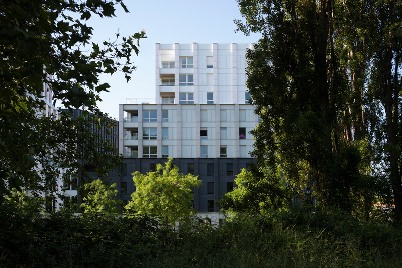 Press kit | 2845-03 - Press release | Partenord Habitat Plot - Coldefy - Institutional Architecture -  Plot from wasteland Saint-Sauveur  - Photo credit: Julien Lanoo