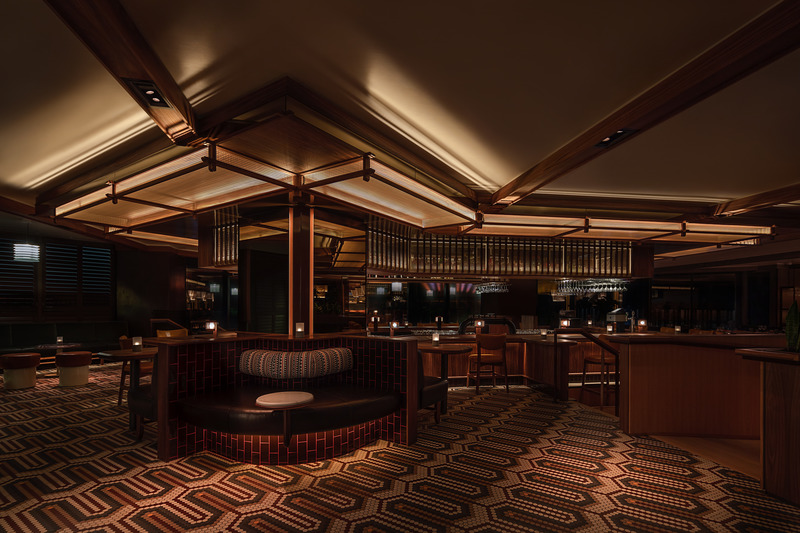 Press kit | 1301-05 - Press release | Planting a Tree of Convivial Connectivity at Hilton Doubletree - Atelier Zébulon Perron - Commercial Interior Design - Le Bivouac - Photo credit: Jean-Sébastien Senécal