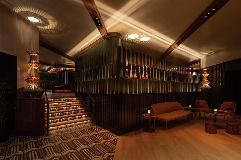 Press kit | 1301-05 - Press release | Planting a Tree of Convivial Connectivity at Hilton Doubletree - Atelier Zébulon Perron - Commercial Interior Design - Le Bivouac - Photo credit: Jean-Sébastien Senécal