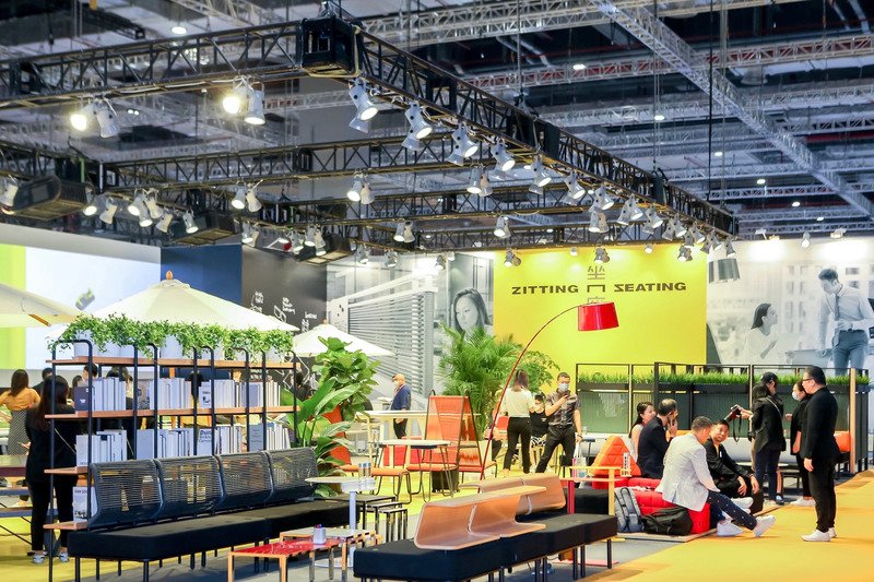 Dossier de presse | 3383-06 - Communiqué de presse | 48e édition du CIFF Shanghai 2021 - CIFF - China International Furniture Fair - Évènement + Exposition -  Bureau au CIFF Shanghai  - Crédit photo : CIFF
