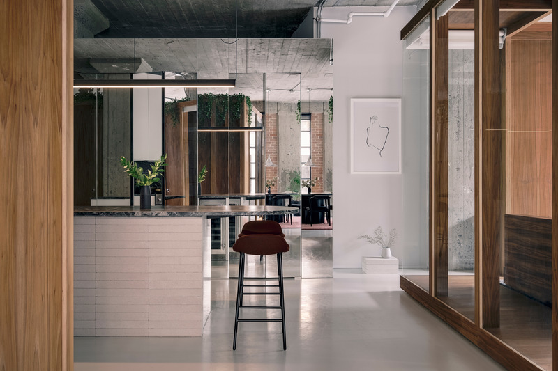 Press kit | 5663-01 - Press release | Rue de la Gauchetiere wins at the AZ Awards in residential category - Future Simple Studio - Residential Interior Design - Photo credit: Felix Michaud