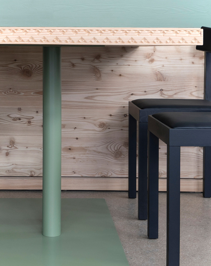 Press kit | 2913-01 - Press release | Appropriate_Bistro Bergsteiger - Plasma Studio - Commercial Architecture - Photo credit: Florian Jaenicke