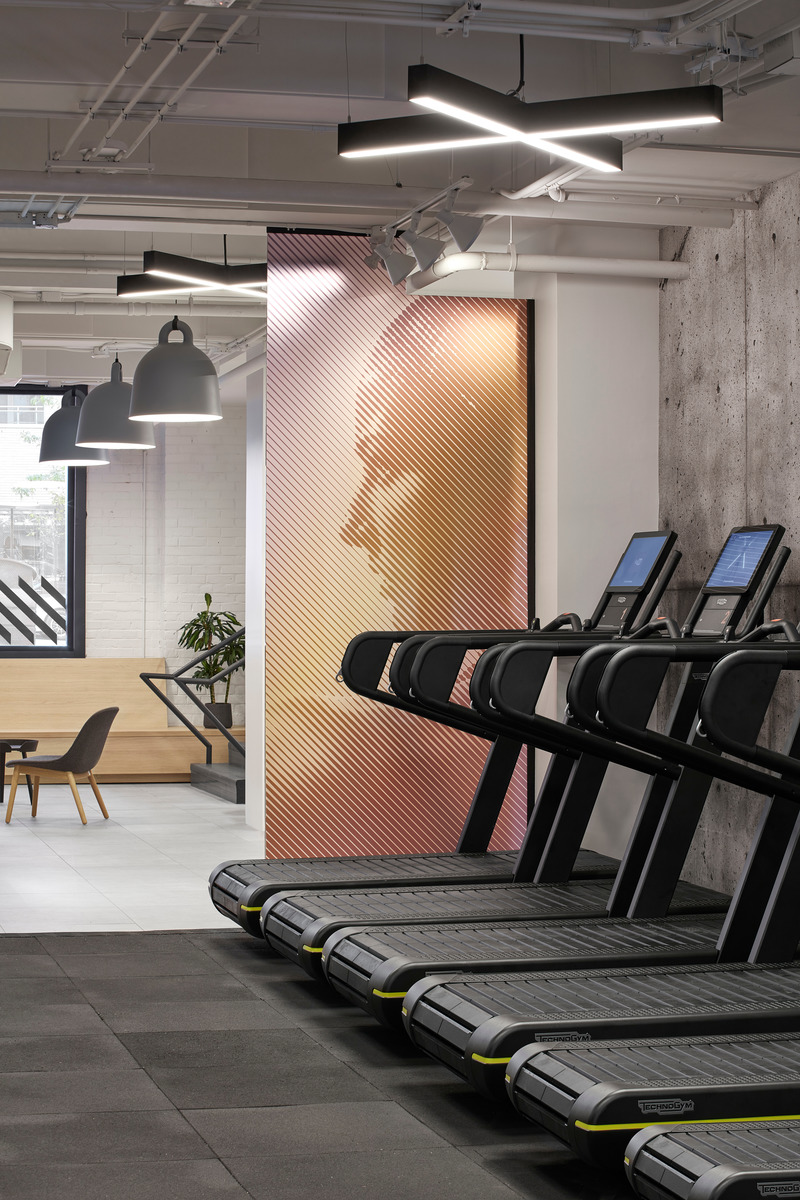 Dossier de presse | 1513-04 - Communiqué de presse | Power10 Fitness - Dubbeldam Architecture + Design - Design d’intérieur commercial - Crédit photo : Riley Snelling