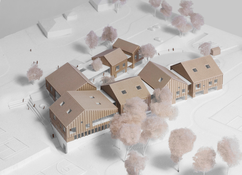 Press kit | 1075-08 - Press release | Marguerite d'Youville School - Lab-École Competition - APPAREIL Architecture, Agence Spatiale, BGLA Architecture - Institutional Architecture - Photo credit:   APPAREIL Architecture, BGLA Architecture, Etienne Bernier Architecture  