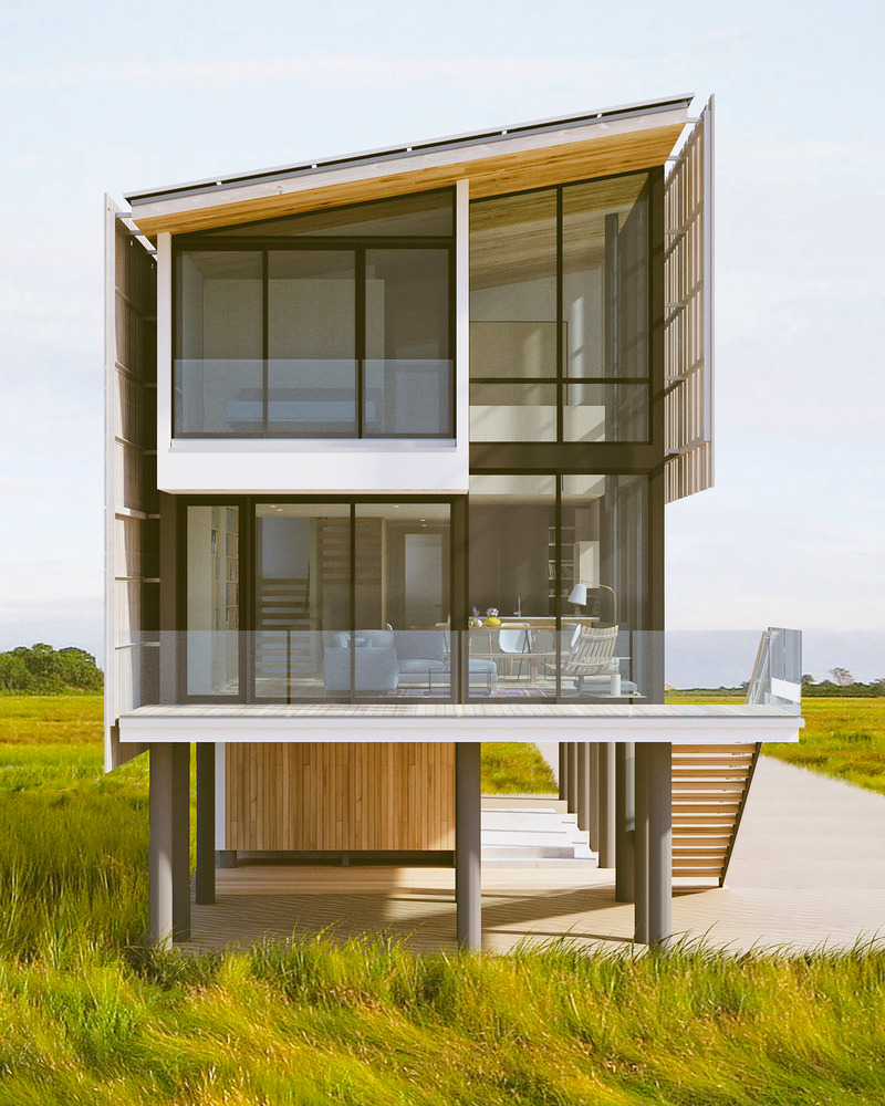 Press kit | 5633-01 - Press release | The Salt Box Residence - Parnagian Architects LLC - Residential Architecture - Photo credit: Parnagian Architects LLC