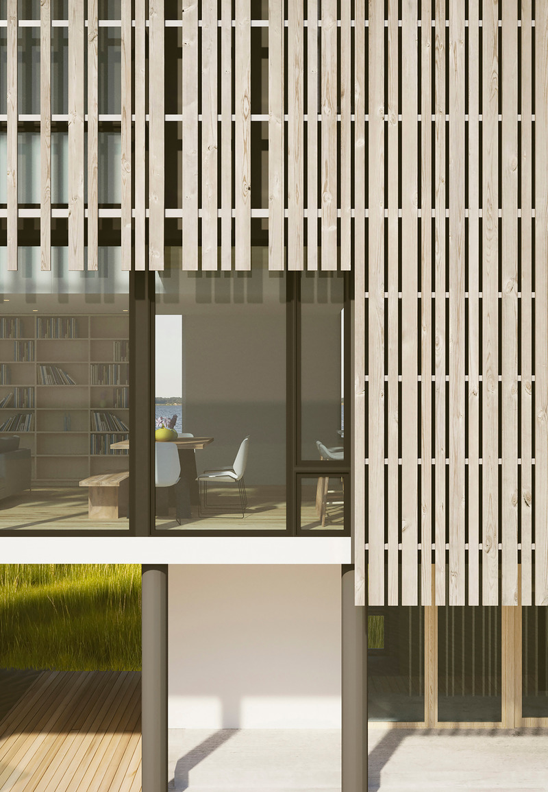Press kit | 5633-01 - Press release | The Salt Box Residence - Parnagian Architects LLC - Residential Architecture - Photo credit: Parnagian Architects LLC