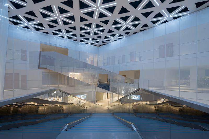 Press kit | 4698-02 - Press release | Shuifa Information Town Industrial Exhibition Center - Beijing Puri Lighting Design Co.,LTD. - Lighting Design - Shuifa Information Town Industrial Exhibition Center - Photo credit: <p style="">Zhenjia Yao</p>