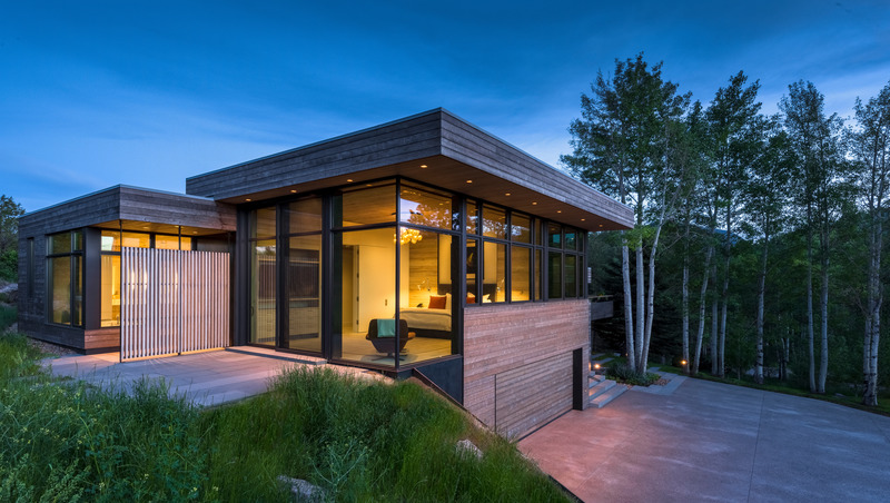 Dossier de presse | 5634-01 - Communiqué de presse | CCY Announces Publication of First Monograph, Connection, by Monacelli - CCY Architects - Architecture résidentielle - CCY Architects' Red Butte, exterior - Crédit photo : Draper White