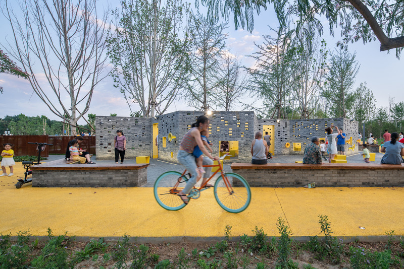 Dossier de presse | 5714-01 - Communiqué de presse | Songzhuang Micro Community Park - Crossboundaries - Architecture de paysage - Crédit photo : BAI Yu<br>