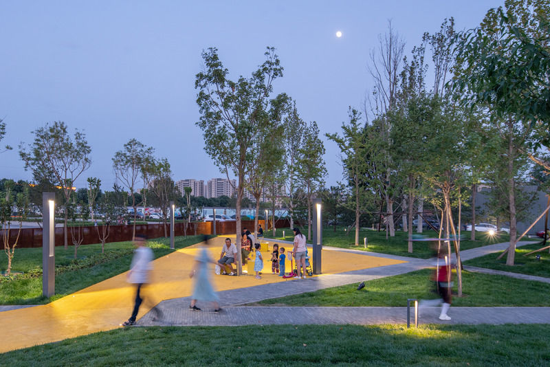 Dossier de presse | 5714-01 - Communiqué de presse | Songzhuang Micro Community Park - Crossboundaries - Architecture de paysage - Crédit photo : BAI Yu<br>