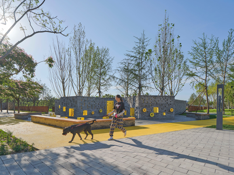 Dossier de presse | 5714-01 - Communiqué de presse | Songzhuang Micro Community Park - Crossboundaries - Architecture de paysage - Crédit photo : YANG Chaoying<br>