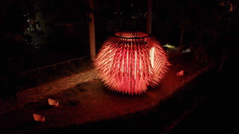 Press kit | 2807-02 - Press release | The Living Lantern - NEON & Frankie Boyle Studio - Art - The Living Lantern in Hsinchu, Taiwan - Photo credit: Archicake