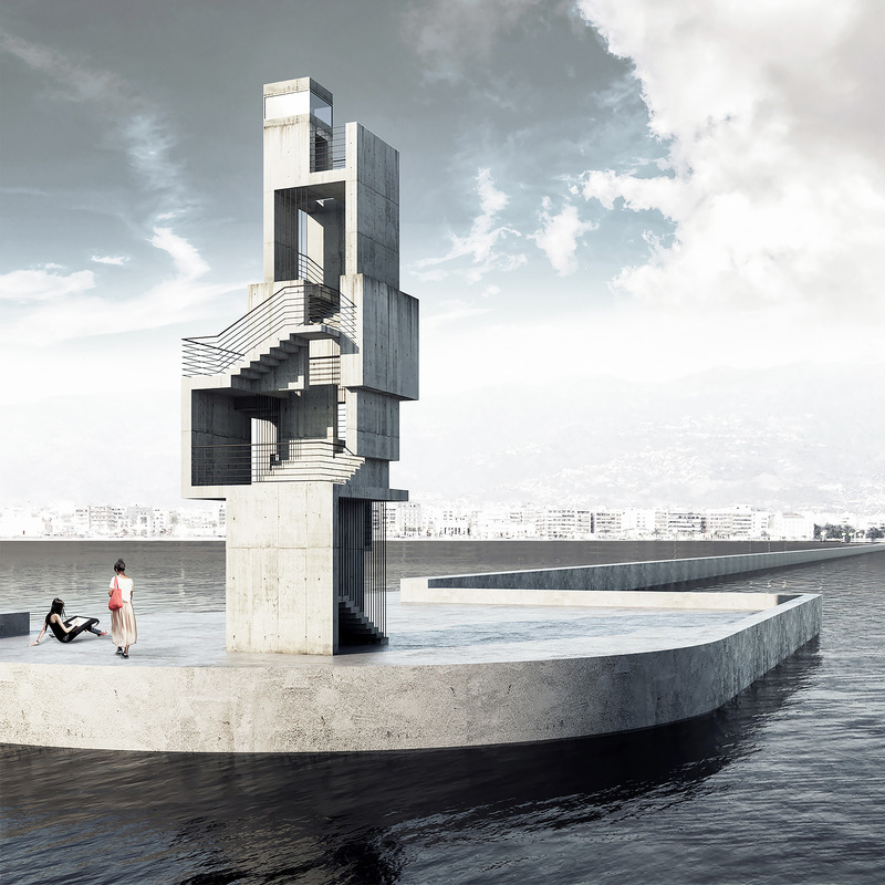 Dossier de presse | 5654-01 - Communiqué de presse | Cubes Aleorion Lighthouse wins Architizer A+Awards 2021 Popular Choice Award - bo.M Architecture & Design Studio - Architecture commerciale - Crédit photo : Vasilis Mylonas