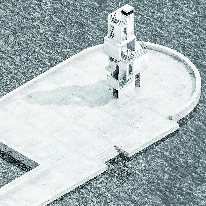 Dossier de presse | 5654-01 - Communiqué de presse | Cubes Aleorion Lighthouse wins Architizer A+Awards 2021 Popular Choice Award - bo.M Architecture & Design Studio - Architecture commerciale - Crédit photo : Vasilis Mylonas