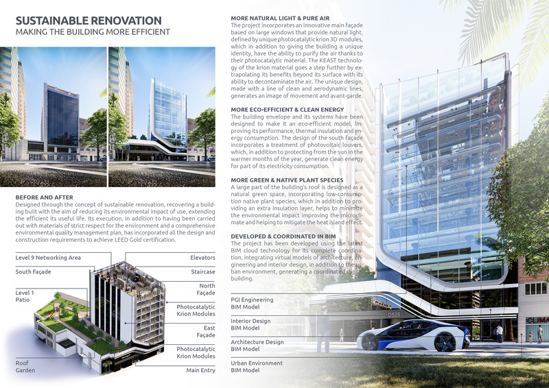 Dossier de presse | 5638-01 - Communiqué de presse | D525 Barcelona: Sustainable Renovation - sanzpont [arquitectura] - Architecture commerciale - Crédit photo : Sergio Sanz (courtesy of Sanzpont)