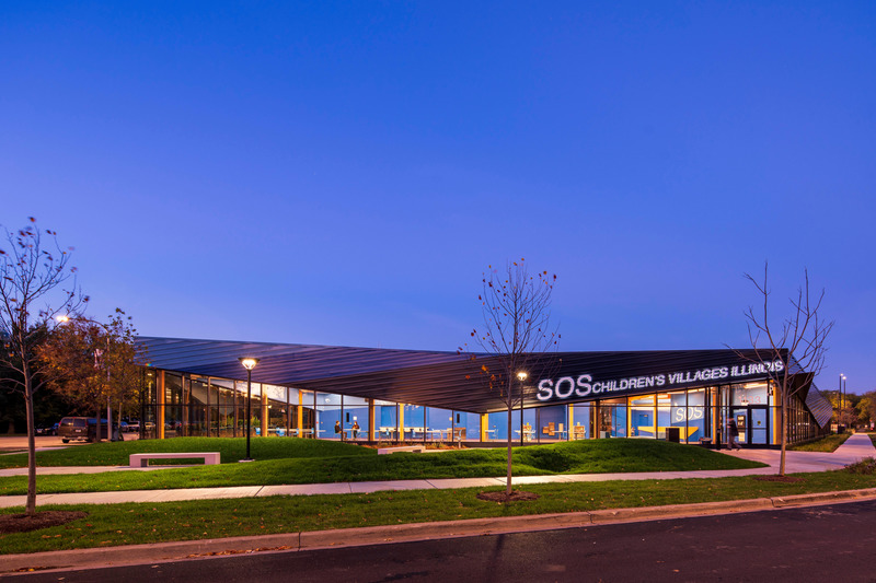 Press kit | 2329-05 - Press release | SOS Children's Villages - Roosevelt Square - JGMA - Institutional Architecture - Photo credit:  Tom Rossiter 