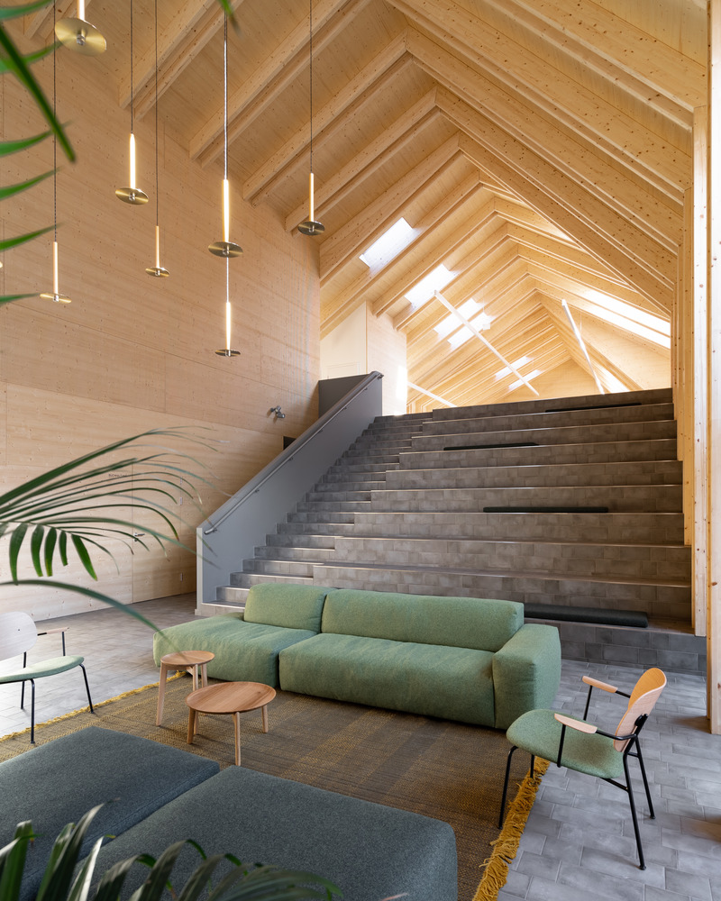 Dossier de presse | 2483-03 - Communiqué de presse | Community Center Großweikersdorf, Austria - smartvoll - Architecture institutionnelle - Interior - Crédit photo : Dimitar Gamizov