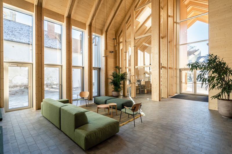 Dossier de presse | 2483-03 - Communiqué de presse | Community Center Großweikersdorf, Austria - smartvoll - Architecture institutionnelle - Crédit photo : Dimitar Gamizov