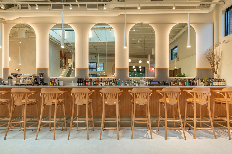 Press kit | 788-08 - Press release | Place Carmin - Clairoux - Commercial Interior Design - Photo credit: Julien Perron-Gagné