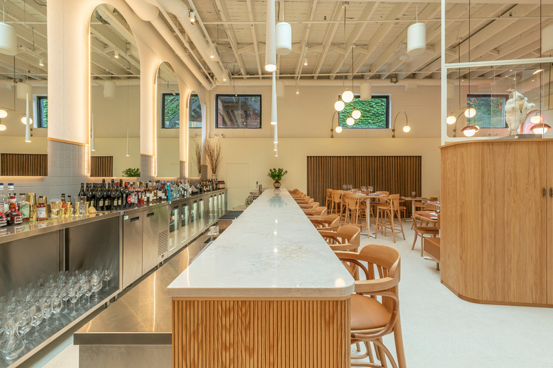 Press kit | 788-08 - Press release | Place Carmin - Clairoux - Commercial Interior Design - Photo credit: Julien Perron-Gagné