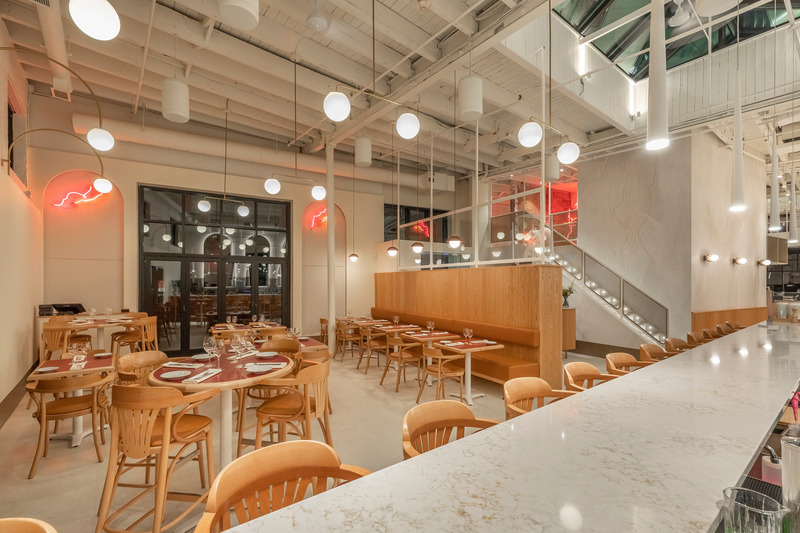 Press kit | 788-08 - Press release | Place Carmin - Clairoux - Commercial Interior Design - Photo credit: Julien Perron-Gagné