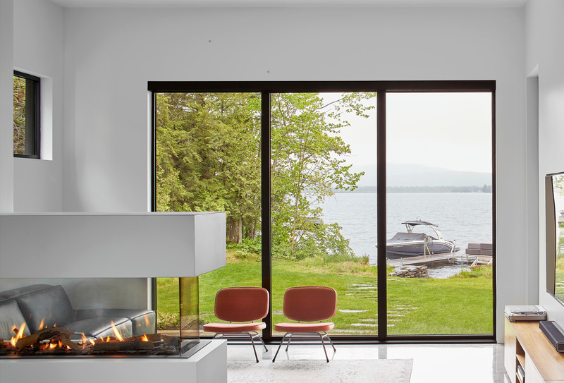 Press kit | 1775-01 - Press release | Fluid Connections with the Natural Setting of Brome Lake - Muuk Architecture, in collaboration avec Adurra Doors & Windows - Product - Photo credit:  Nanne Springer 