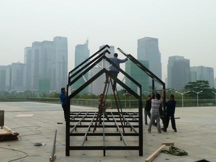 Press kit | 965-01 - Press release | Pavilion for 2011 Shenzhen - Hong Kong Biennale of Urbanism and Architecture - STUDIO UP - Event + Exhibition - Photo credit: Miljenko Bernfest, Marko Salopek