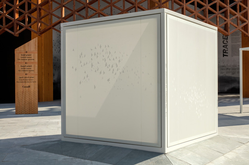 Press kit | 1057-10 - Press release | Thought-provoking KANVA exhibit at Expo 2020 Dubai conveys a sense of urgency in tackling climate change - KANVA - Event + Exhibition - The Sanctuary - Photo credit: Gerry O’Leary