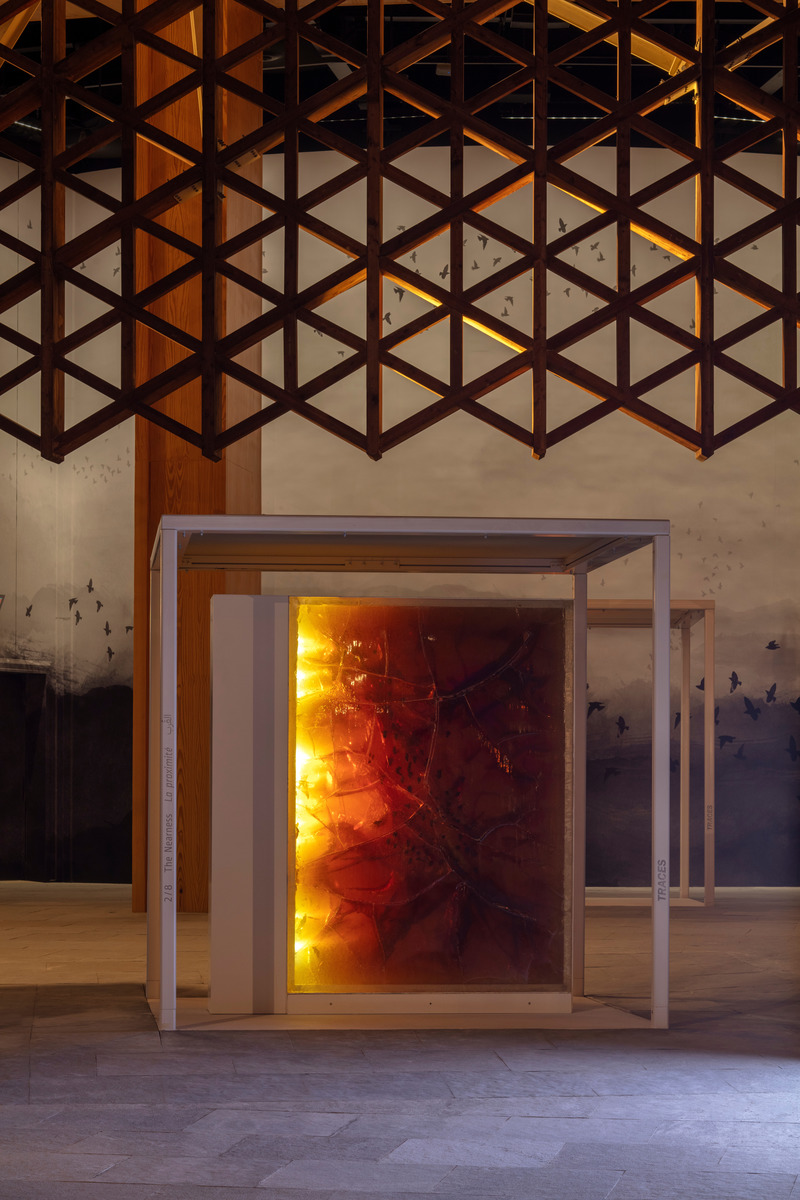 Press kit | 1057-10 - Press release | Thought-provoking KANVA exhibit at Expo 2020 Dubai conveys a sense of urgency in tackling climate change - KANVA - Event + Exhibition - The Nearness - Photo credit: Gerry O’Leary