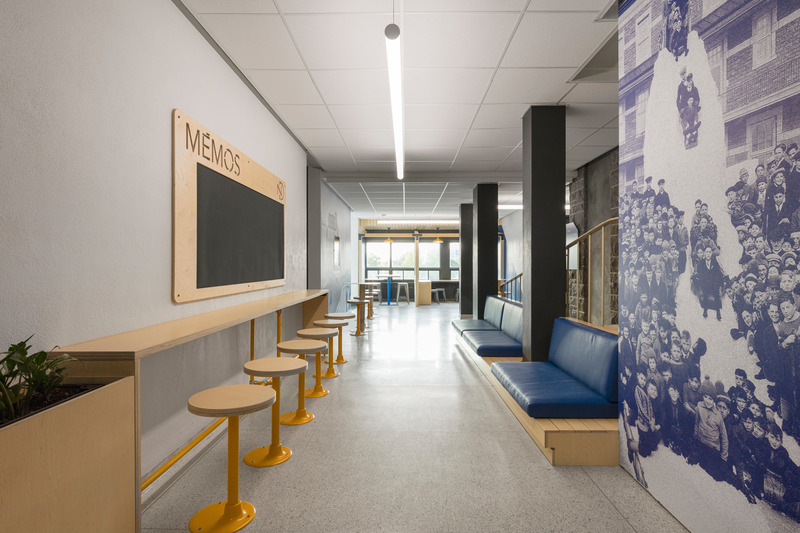 Press kit | 1299-09 - Press release | Collège Notre-Dame - Taktik Design - Institutional Architecture - Adaptative zone - Photo credit: Maxime Brouillet