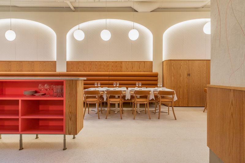 Press kit | 788-08 - Press release | Place Carmin - Clairoux - Commercial Interior Design - Photo credit: Julien Perron-Gagné