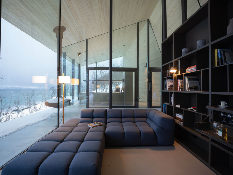 Dossier de presse | 5801-01 - Communiqué de presse | LOOP Design Awards 2021 Winners Announced - LOOP Design Awards - Concours - Aurora Lodge in Norway - Designed by Snorre Stinessen Architecture - Category Winner 2021 - Architecture | Other Architecture Design - Crédit photo : Snorre Stinessen