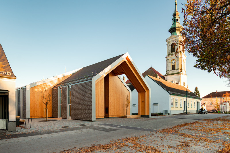 Press kit | 1071-15 - Press release | A+Awards for Architecture Launches 10th Anniversary Edition - Architizer - Residential Architecture - Community Center Grossweikersdorf by smartvoll - Photo credit: Dimitar Gamizov
