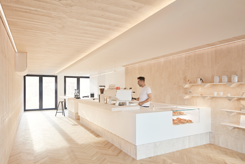 Press kit | 2351-03 - Press release | Milky's Cloud Room Opening - Milky's - Commercial Interior Design - The whole shop<br> - Photo credit: Riley Snelling<br>