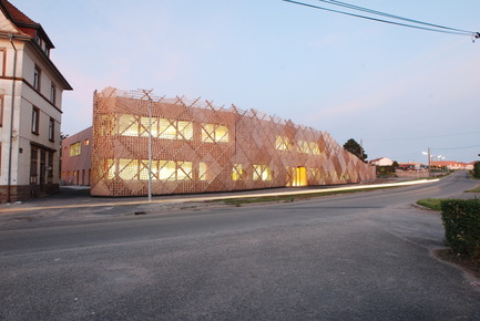 Press kit | 924-01 - Press release | Family creche in Drulingen - Fluor Architecture - Institutional Architecture - Photo credit: Fluor Architects