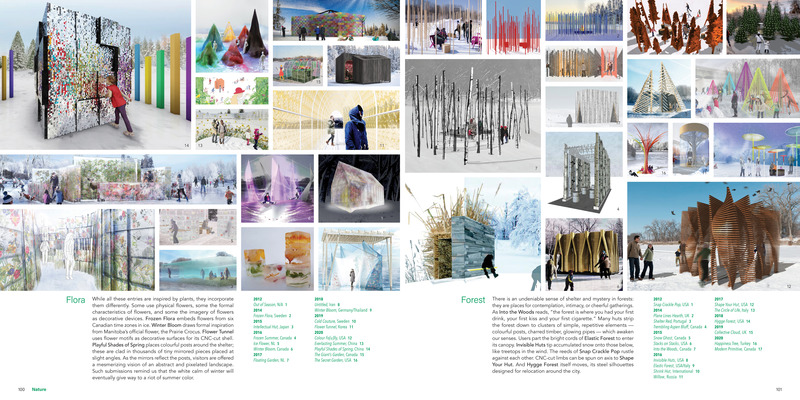 Dossier de presse | 4684-02 - Communiqué de presse | Livre « Warming Huts: a decade + of art and architecture on ice » - Dalhousie Architectural Press - Évènement + Exposition - <i>Taxonomies</i> : analyse des contributions au concours - Crédit photo : Sputnik Architecture and Iowa State University