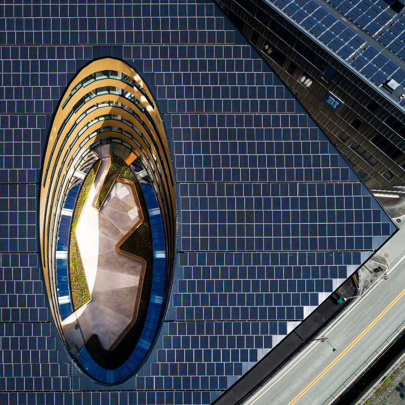 Press kit | 3257-01 - Press release | Virtual pavilion for COP26 opens to the public, showcasing pioneering building projects and tackling global sustainability themes - Build Better Now - Event + Exhibition - Build Better Now - Powerhouse Brattørkaia, Norway - Photo credit:  Ivar Kvaal