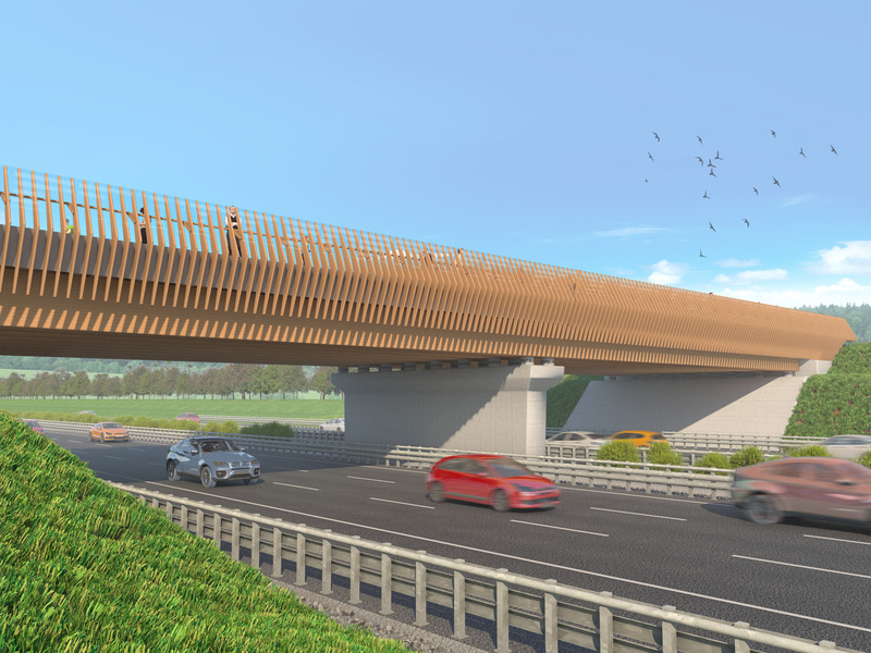 Press kit | 3257-01 - Press release | Virtual pavilion for COP26 opens to the public, showcasing pioneering building projects and tackling global sustainability themes - Build Better Now - Event + Exhibition - Build Better Now - BoLT (Bridges of Laminated Timber) - Photo credit: Arup