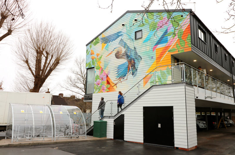 Press kit | 3257-01 - Press release | Virtual pavilion for COP26 opens to the public, showcasing pioneering building projects and tackling global sustainability themes - Build Better Now - Event + Exhibition - Build Better Now - Hope Rise Bristol, UK - Photo credit: ZED PODS Limited