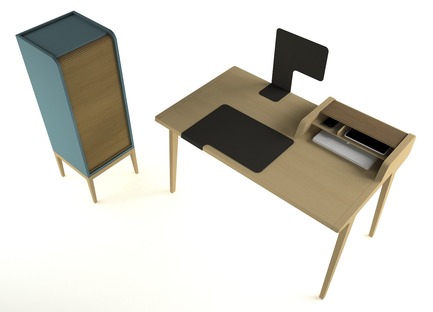 Dossier de presse | 954-01 - Communiqué de presse | Emmanuel Gallina : l’élégance de la simplicité - Emmanuel Gallina - Produit - FUORISALONE COLE’ ITALIA TAPPARELLE HOME COLLECTION - Crédit photo : COLE’ ITALIA 