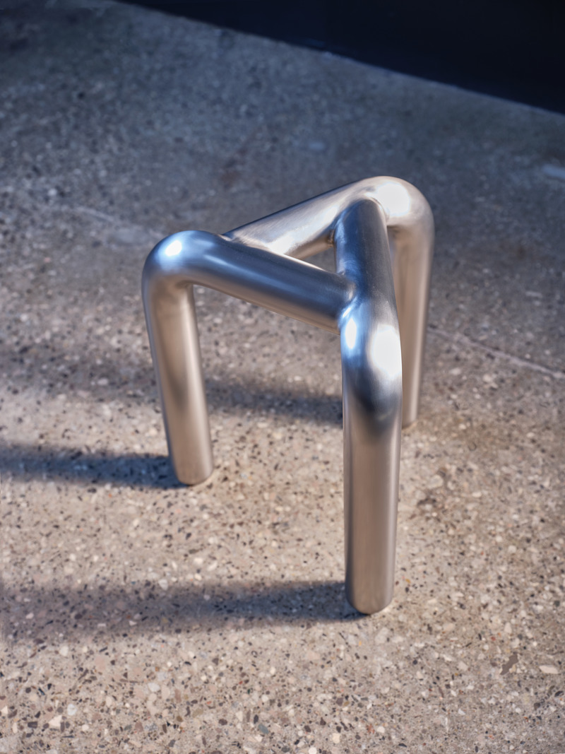 Press kit | 2351-04 - Press release | Anony Releases Four New Designs - Anony - Industrial Design - Trio. Stool - Photo credit: Joel Esposito