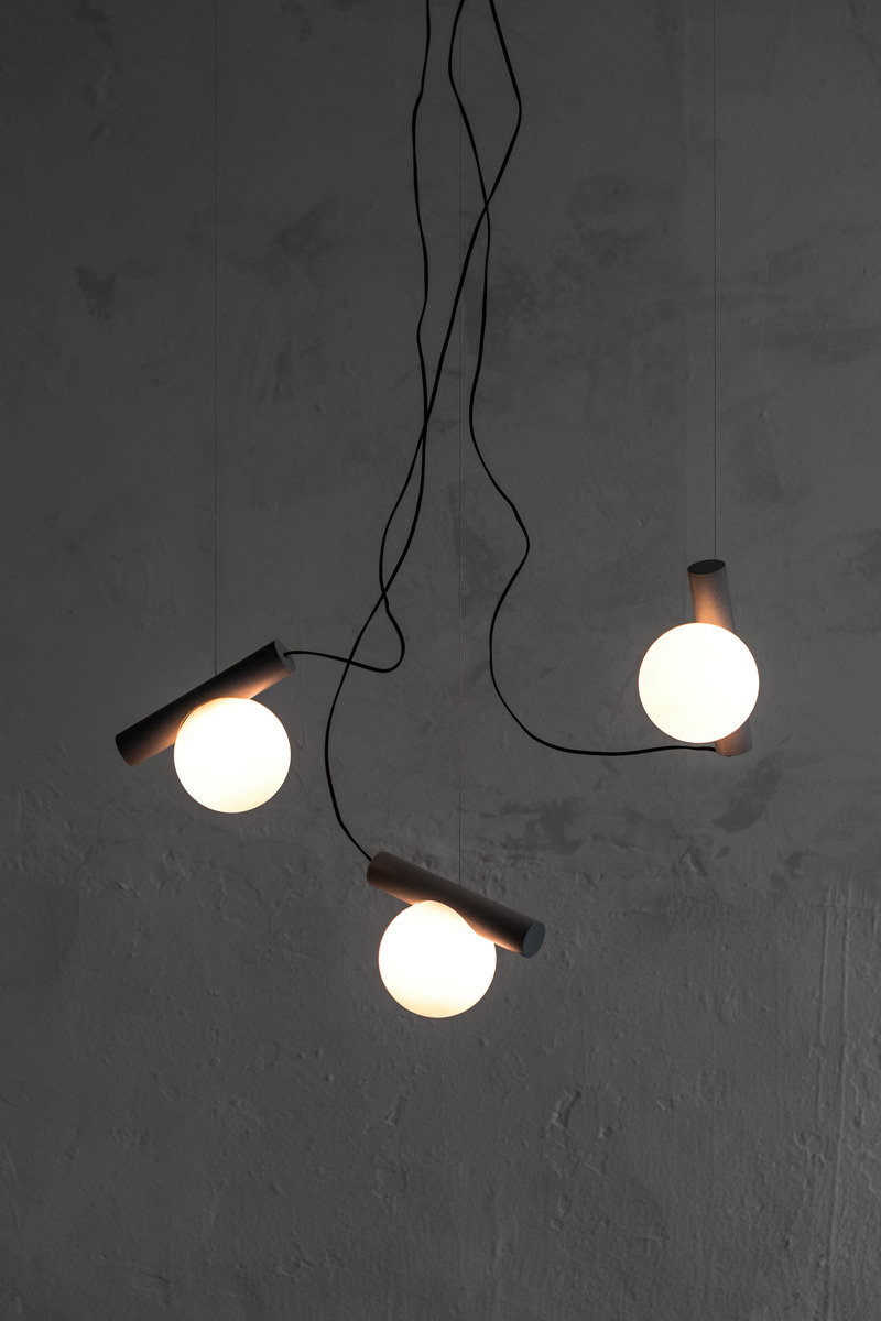 Press kit | 2351-04 - Press release | Anony Releases Four New Designs - Anony - Industrial Design - Node. Chandelier - Photo credit: Jake Sherman